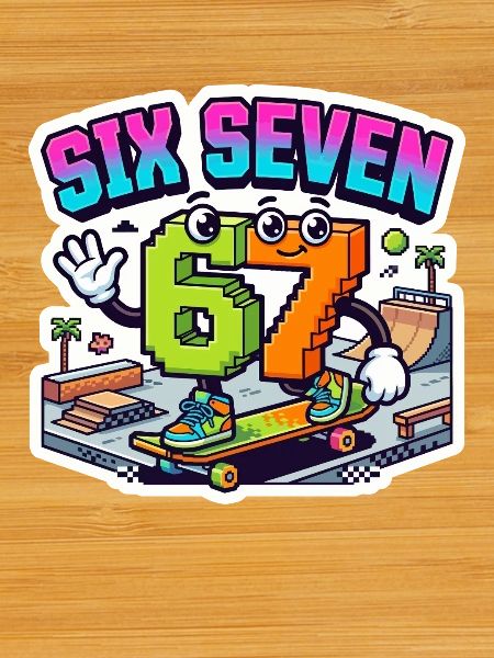 SixSeven Skate Neon