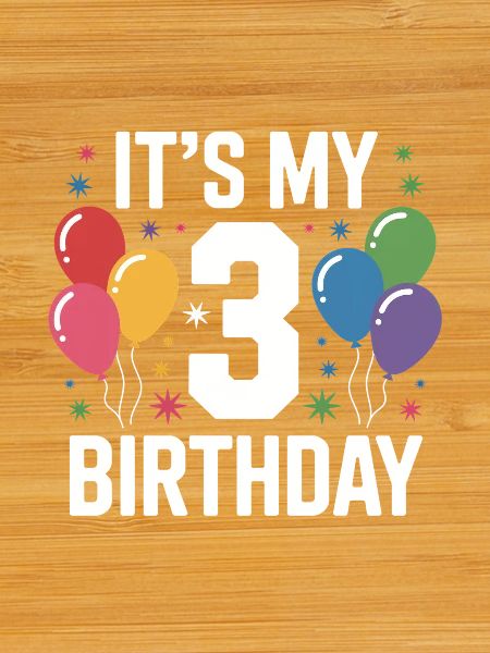 3ème anniversaire