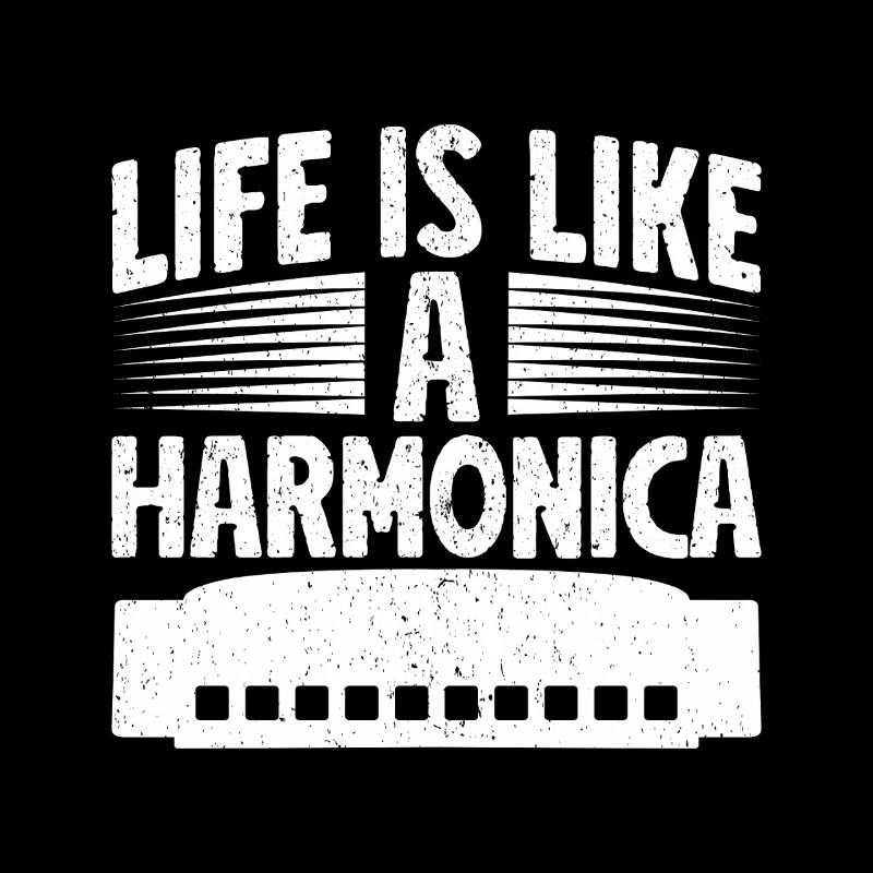 La vie d’un musicien d’harmonica est comme un harmonica