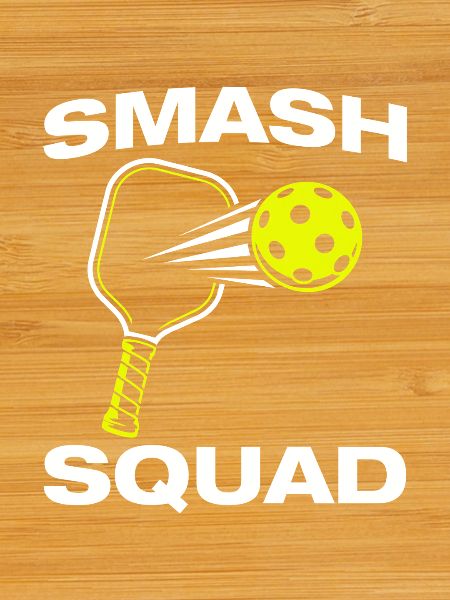 Smash squad funny pickleball player