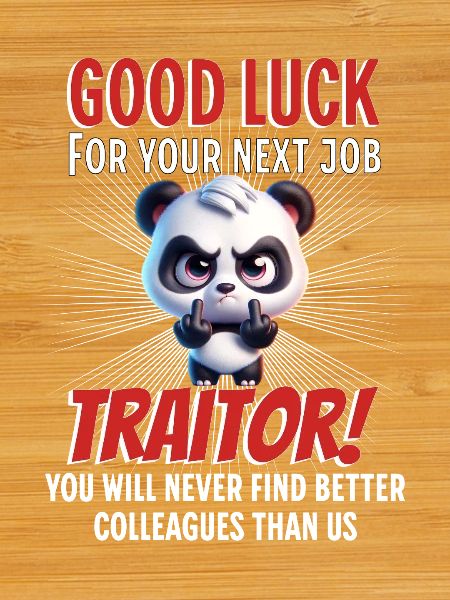 Funny Farewell Coworker