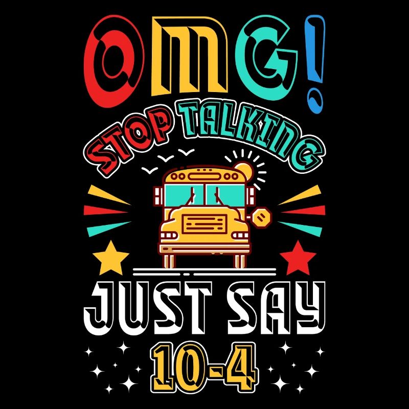 Bus scolaire qui dit 10vier4