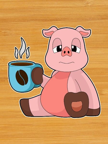 Tasse de Café Cochon