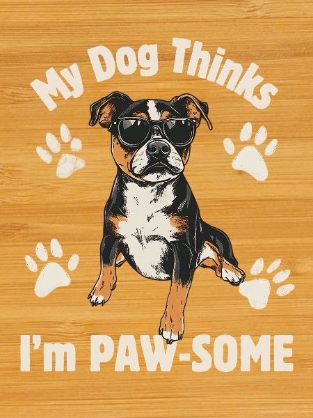 Dog Thinks Im Pawsome