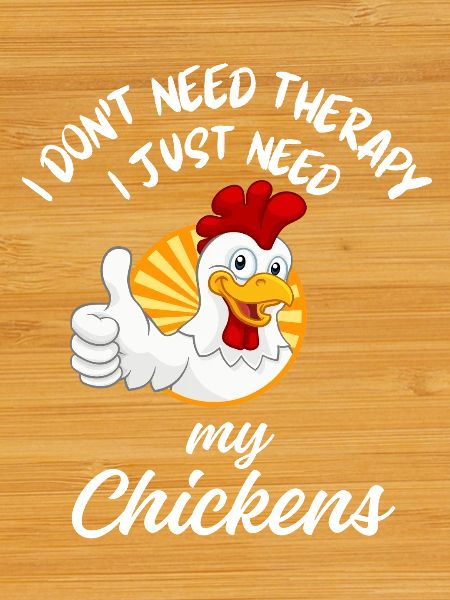 Chicken Therapy Animal Humor