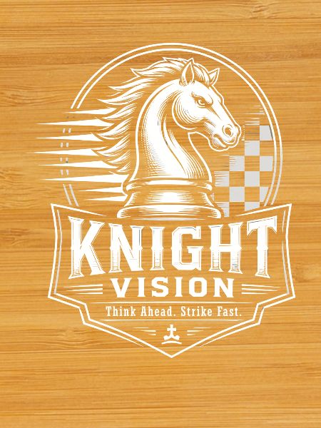 Knight Vision Chess Motif