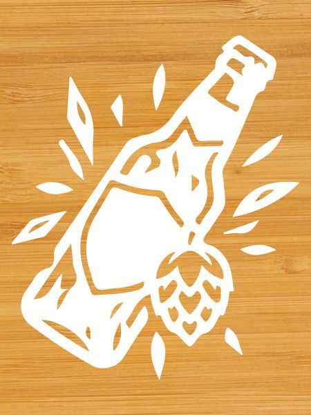 Beer Bottle Beer Hops