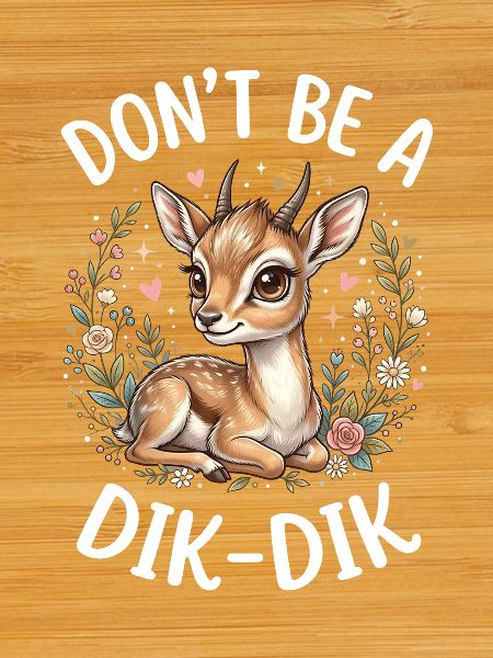 Don't be a dikdik