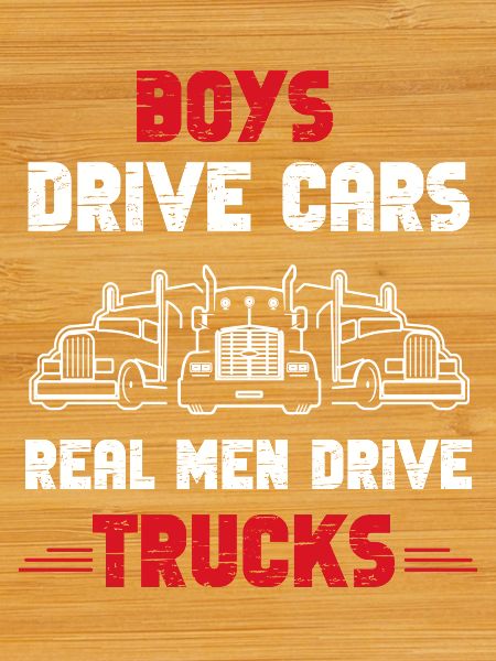 Real Men Trucker
