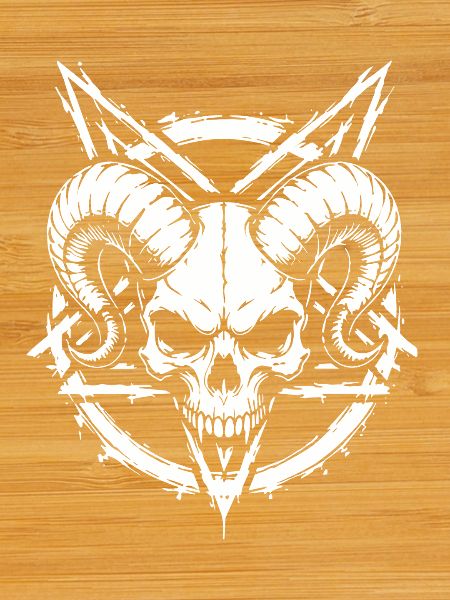 Skull with Horns Skull