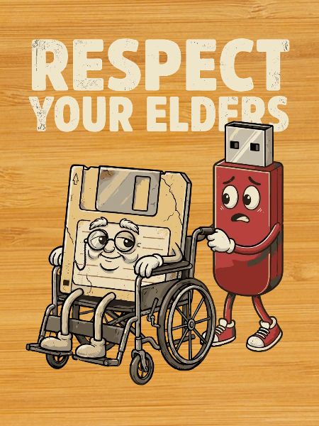 Respect Your Elders, Retro Diskette