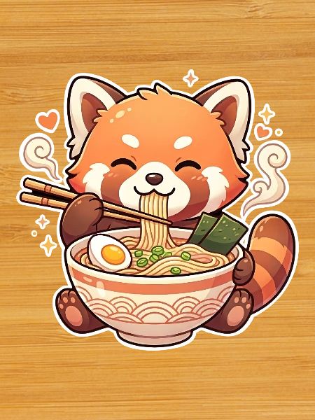 Kawaii Panda Ramen