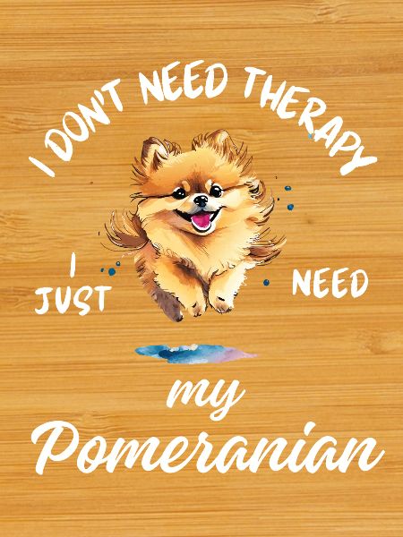 Pomeranian Therapy Art