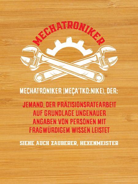 Kfz Mechatroniker Definition Spruch Schrauber