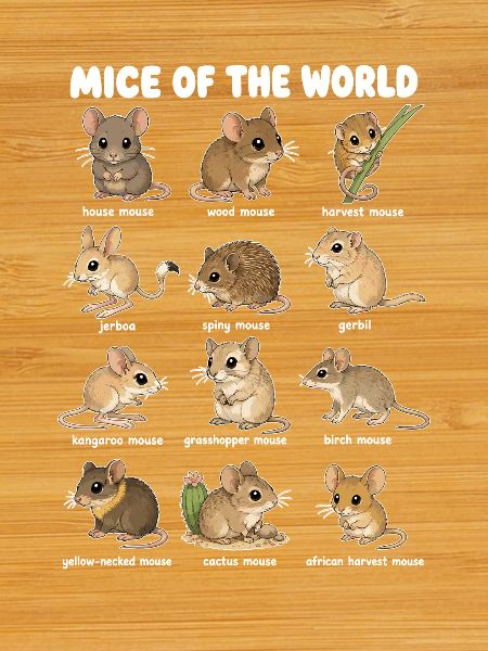Souris du Monde Mignonne