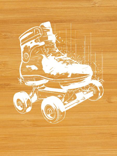 Roller Skates Graphic