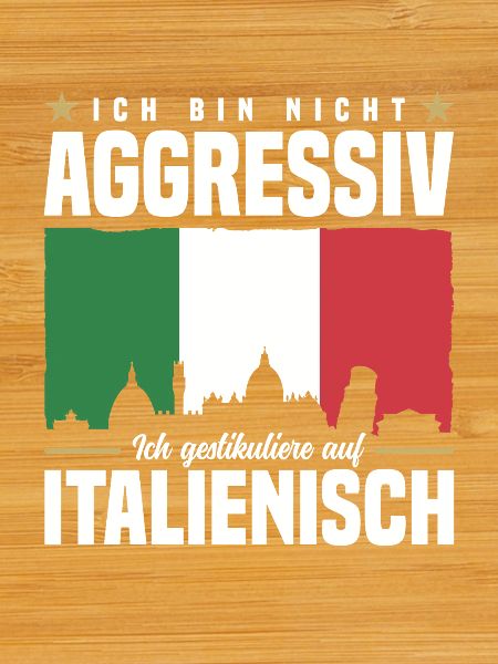 Ich bin nicht aggressiv