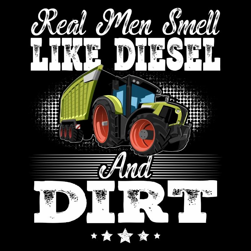 Tracteur disant drôle