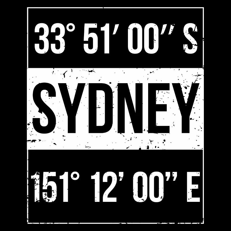 Sydney Coordinates Australia