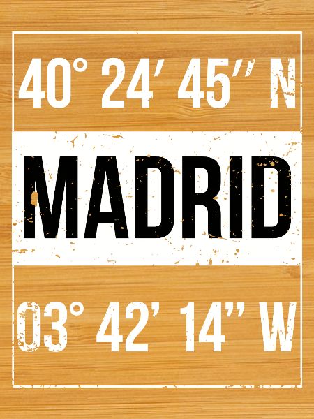 Coordonnées : Madrid, Espagne