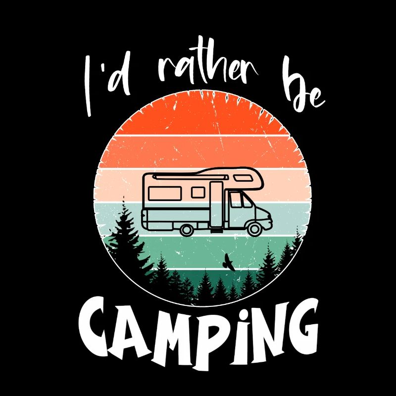 I'd rather camp Vintage RV Forest