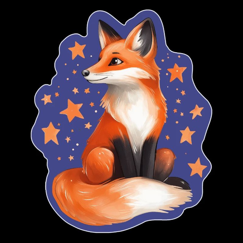 Renard et étoiles