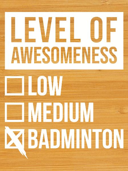 Badminton Badminton Badminton