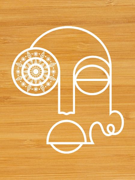 Abstract Face / Modern Abstract Face