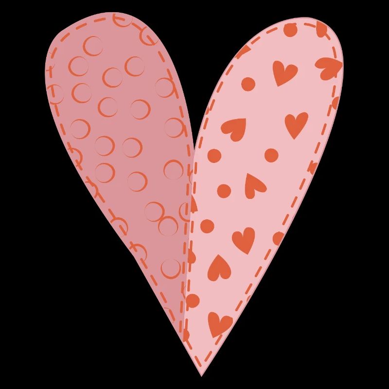 Patchwork Heart No9