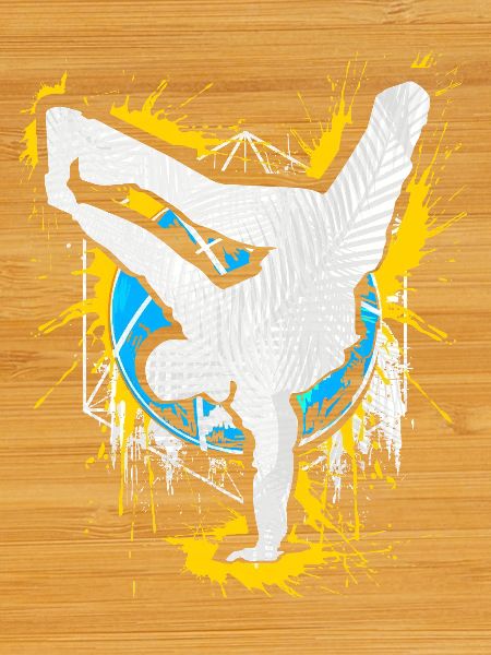 Breakdance Handstand Bboy - B-Boying Breakdancer
