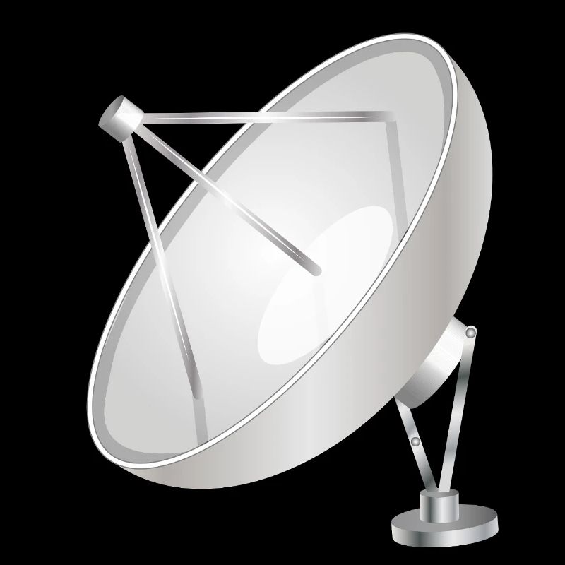 Antenne paraboise à l’aspect moderne et net