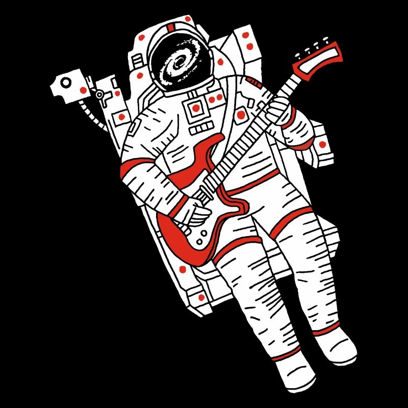 Astronaute guitariste