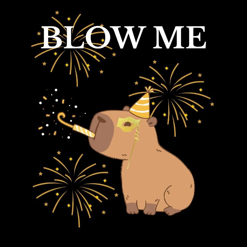 Blow Me Capibara and Fireworks