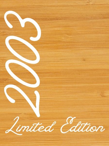 Année 2003 édition limitée
