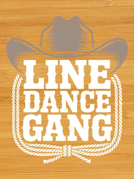 Line Dance Gang Cowboy