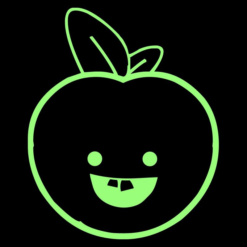 Lime Apfel Lächeln