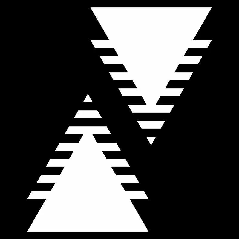 geometric triangles design