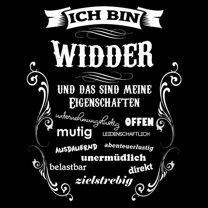 WIDDER - STERNZEICHEN
