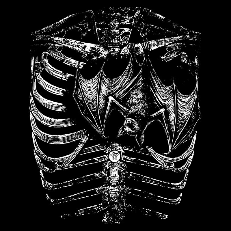 X-Ray Skeleton Body with Bat