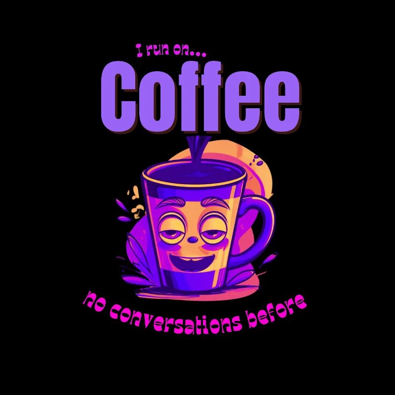 Ambiance café – Pas de conversations avant le café