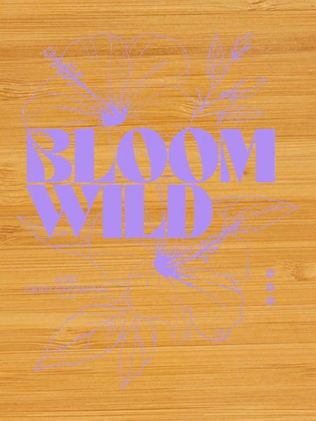 Bloom Wild Illustration botanique