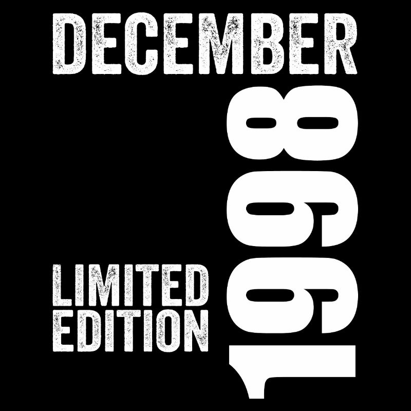 Retro Geburtstagsgeschenk - Dezember 1998