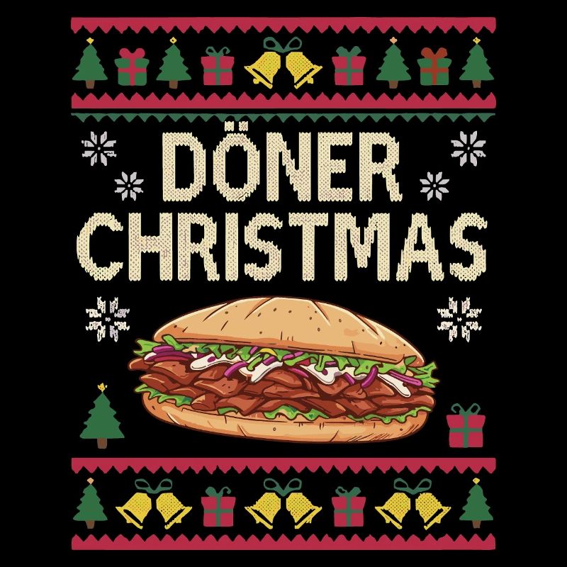 Ugly Christmas Döner Kebab Weihnachtsgeschenk