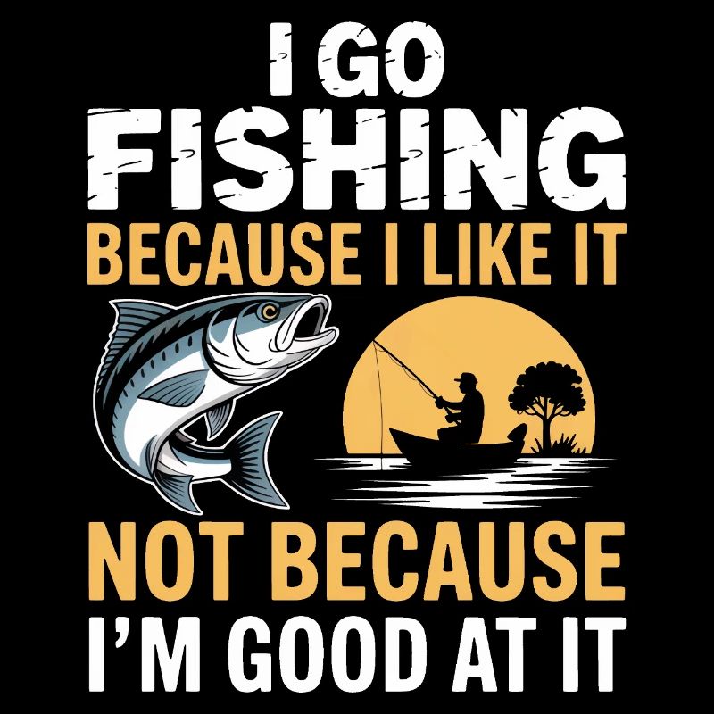 Je vais pêcher parce que j’aime ça