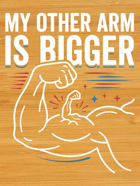 Other Arm Bigger Meme