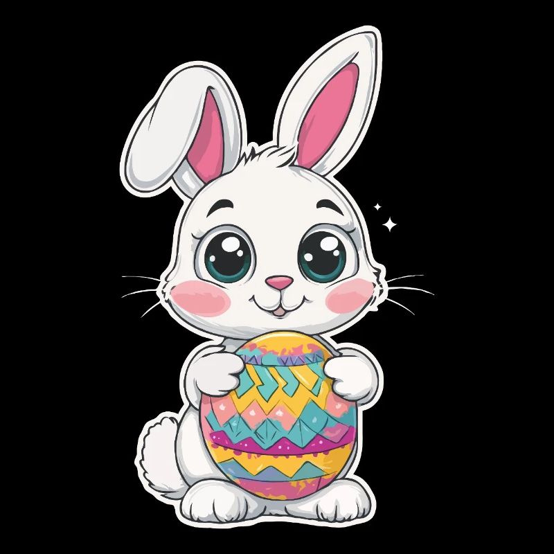Lapin mignon lapin de Pâques mignon lapin de Pâques