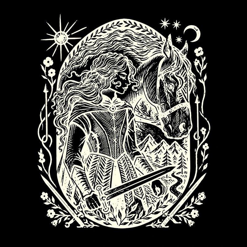 Moonlight Forest Magic Circle