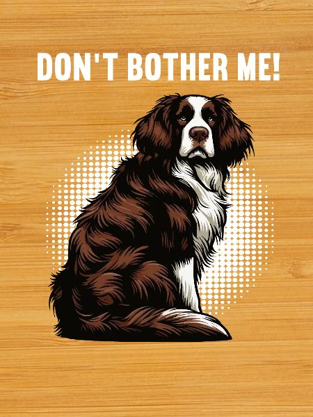 Don't Bother Me Münsterländer Münsterländerhalter