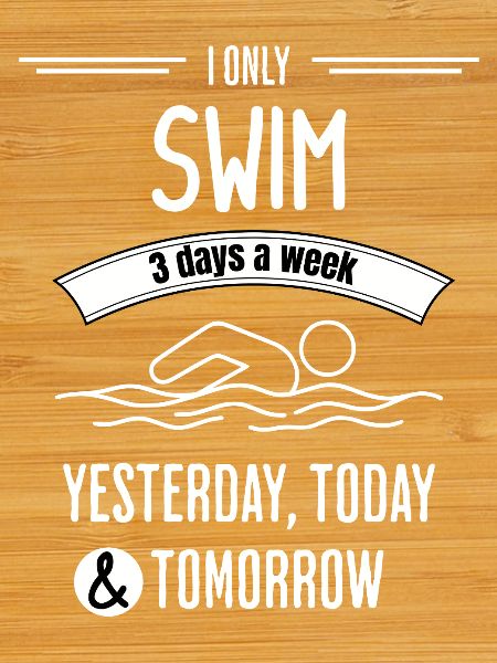 Funny Swim Quote