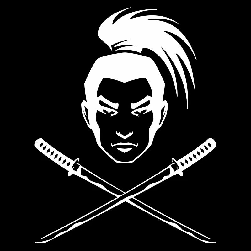 Ein japanischer Samurai